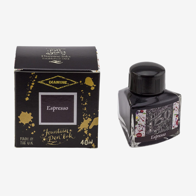 Diamine 150th Anniversary Fountain Pen Ink - Espresso