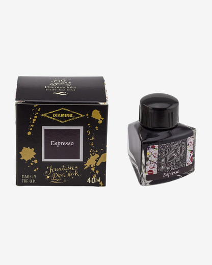 Diamine 150th Anniversary Fountain Pen Ink - Espresso