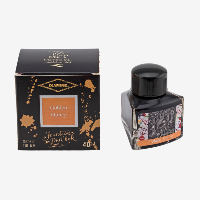 Diamine 150th Anniversary Fountain Pen Ink - Golden Honey