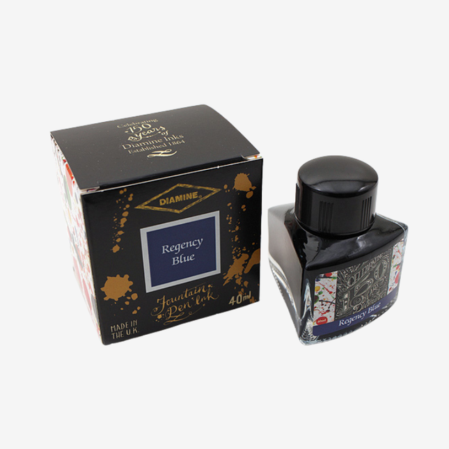 Diamine 150th Anniversary Fountain Pen Ink - Regency Blue