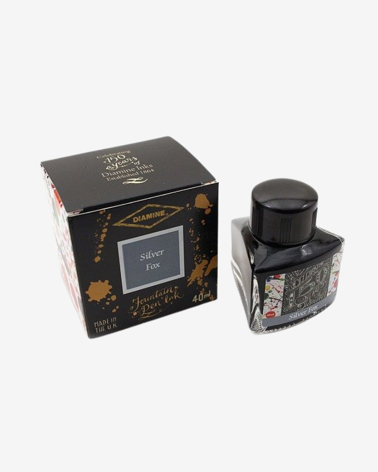 Diamine 150th Anniversary Fountain Pen Ink - Silver Fox