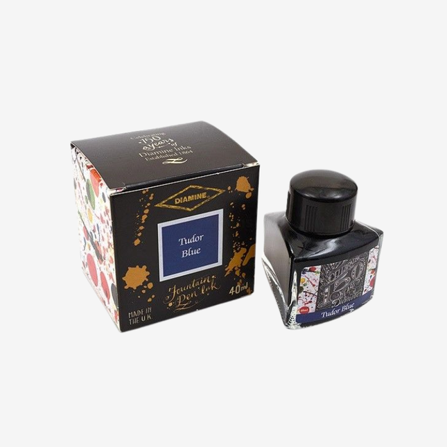 Diamine 150th Anniversary Fountain Pen Ink - Tudor Blue