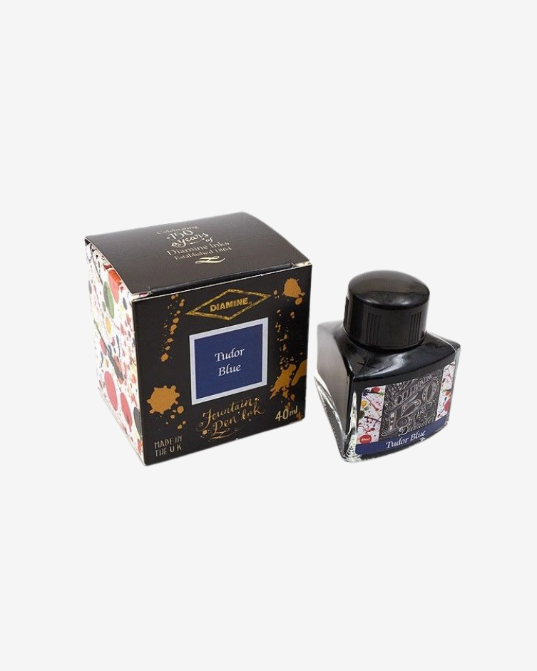 Diamine 150th Anniversary Fountain Pen Ink - Tudor Blue