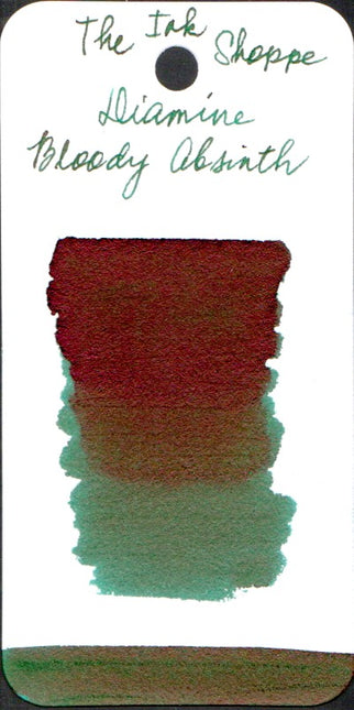 Diamine x Seitz Kreuznach Fountain Pen Ink - Bloody Absinth