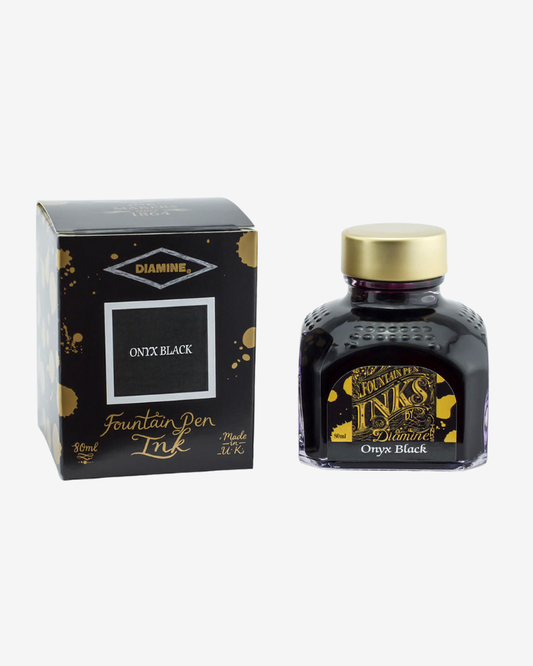 Diamine Fountain Pen Ink - Onyx Black