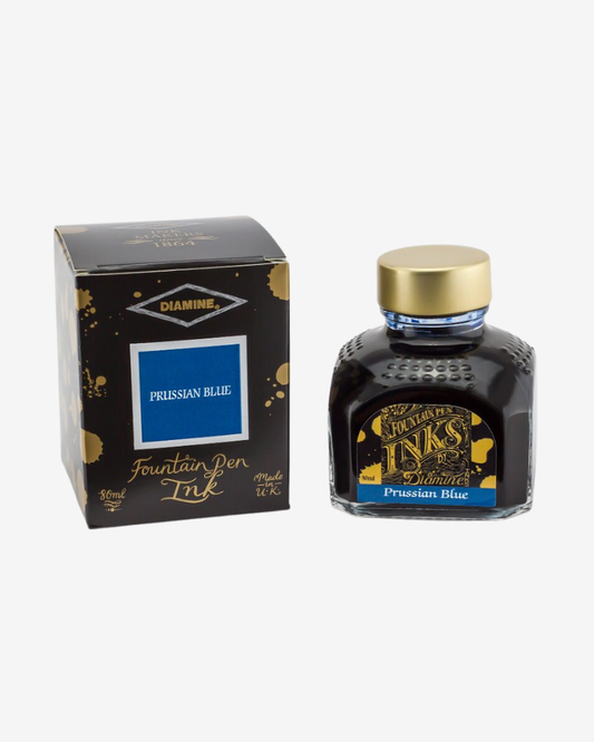 Diamine Fountain Pen Ink - Prussian Blue