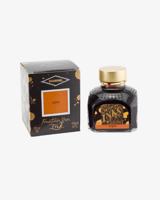 Diamine Fountain Pen Ink - Sepia