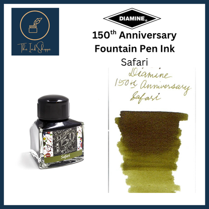 Diamine 150th Anniversary Fountain Pen Ink - Safari