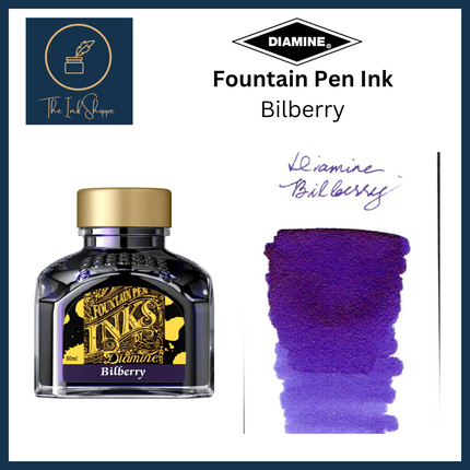 Diamine Fountain Pen Ink - Bilberry