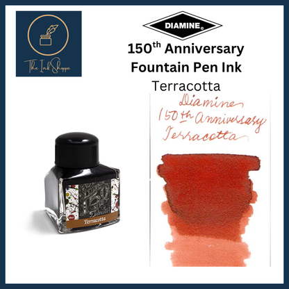 Diamine 150th Anniversary Fountain Pen Ink - Terracotta