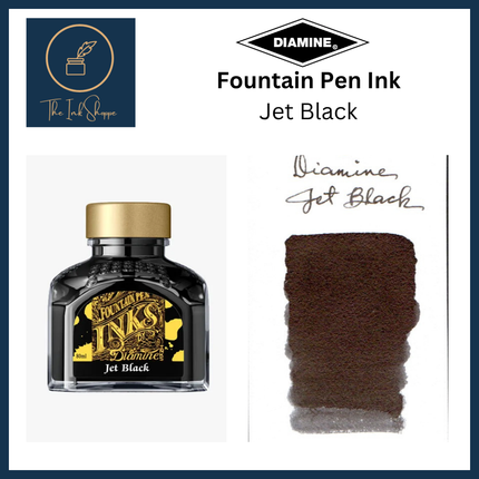 Diamine Fountain Pen Ink - Jet Black