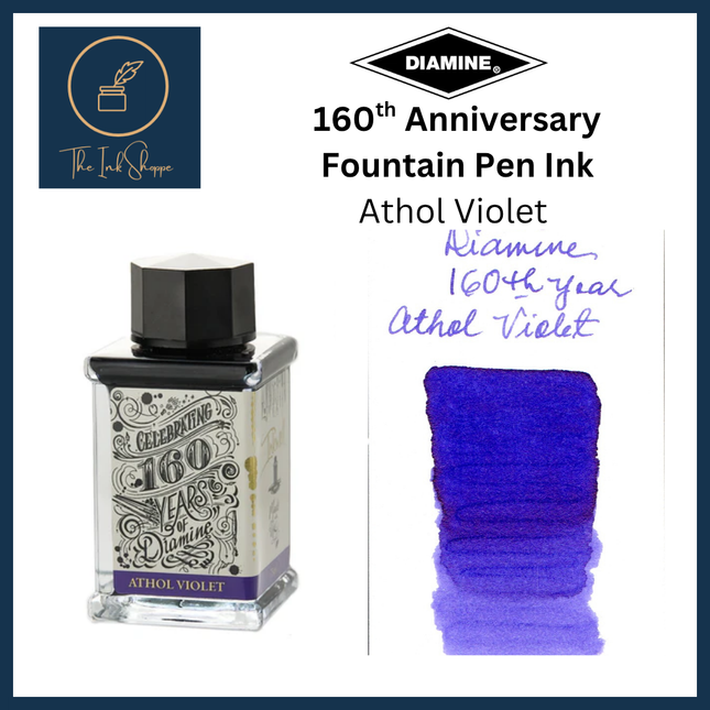 Diamine 160th Anniversary Fountain Pen Ink - Athol Violet