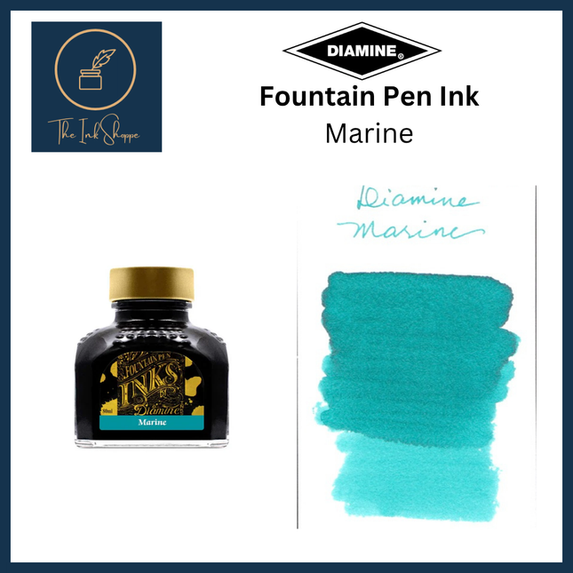 Diamine Fountain Pen Ink - Marine