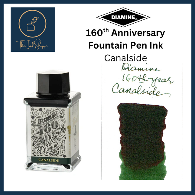 Diamine 160th Anniversary Fountain Pen Ink - Canalside
