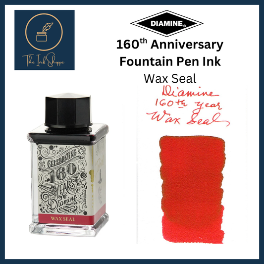 Diamine 160th Anniversary Fountain Pen Ink - Wax Seal