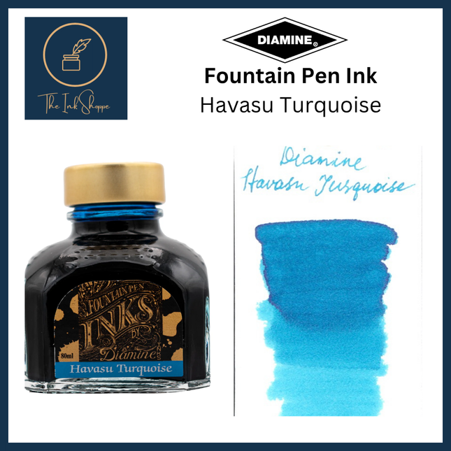 Diamine Fountain Pen Ink - Havasu Turquoise