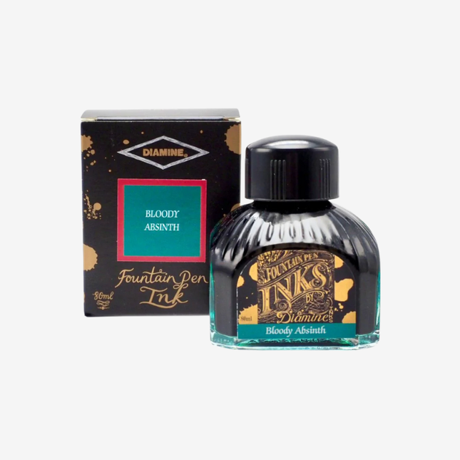 Diamine x Seitz Kreuznach Fountain Pen Ink - Bloody Absinth