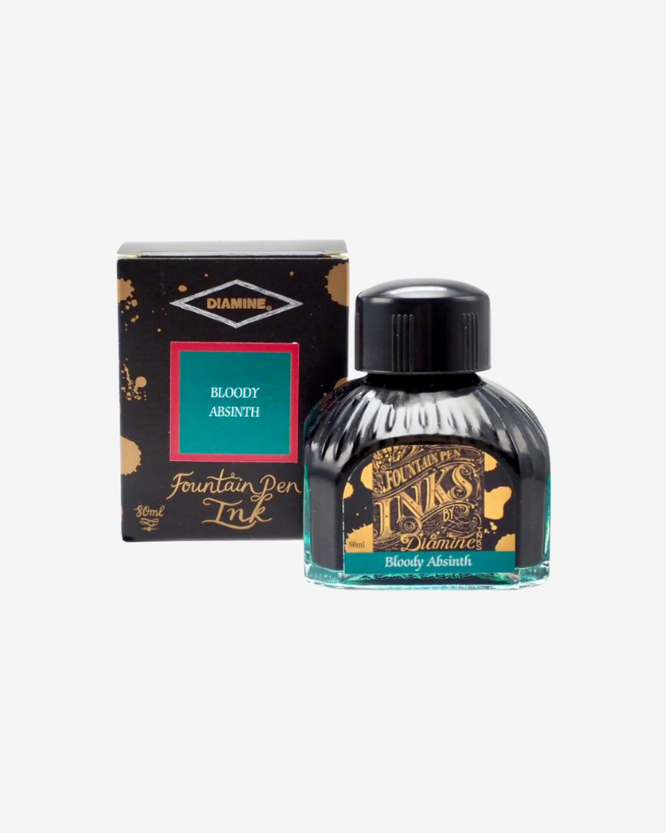 Diamine x Seitz Kreuznach Fountain Pen Ink - Bloody Absinth