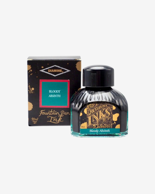 Diamine x Seitz Kreuznach Fountain Pen Ink - Bloody Absinth