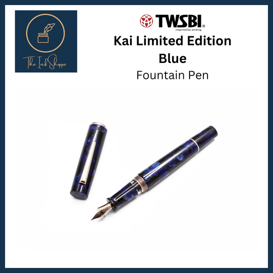 TWSBI Kai Limited Edition Fountain Pen - Blue