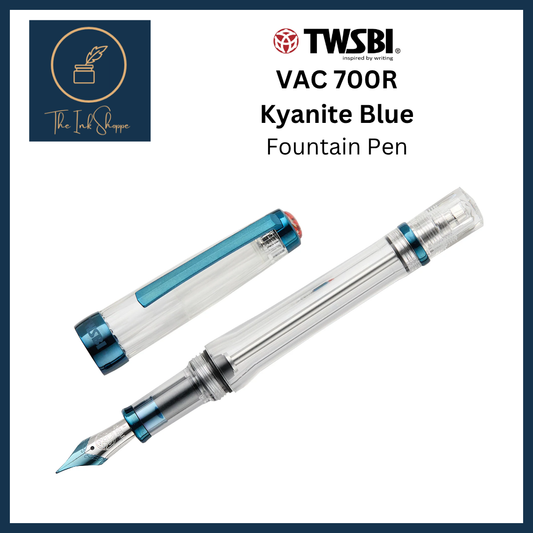 TWSBI VAC 700R Fountain Pen - Kyanite Blue