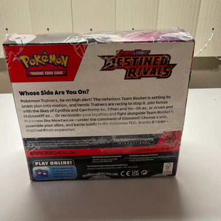 Pokemon TCG Destined Rivals Booster Box - Excellent