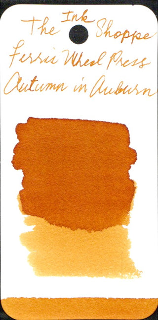 Ferris Wheel Press Fountain Pen Ink - Autumn in Auburn - The Ink Shoppe Philippines