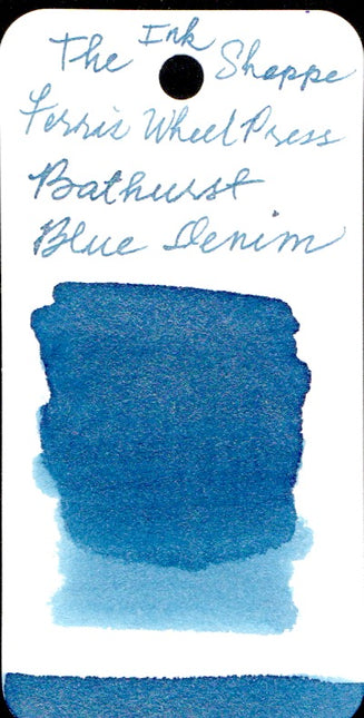 Ferris Wheel Press Fountain Pen Ink - Bathurst Blue Denim - The Ink Shoppe Philippines