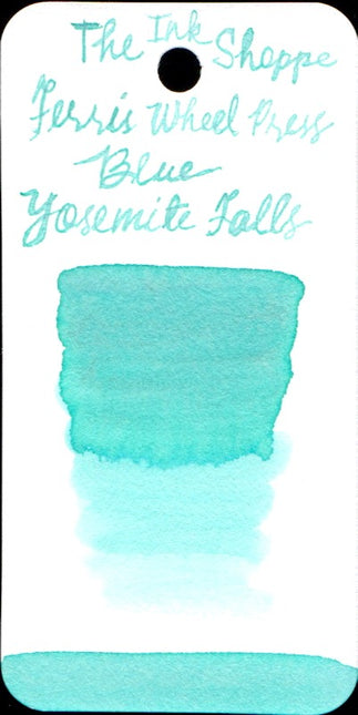Ferris Wheel Press Fountain Pen Ink - Blue Yosemite Falls - The Ink Shoppe Philippines