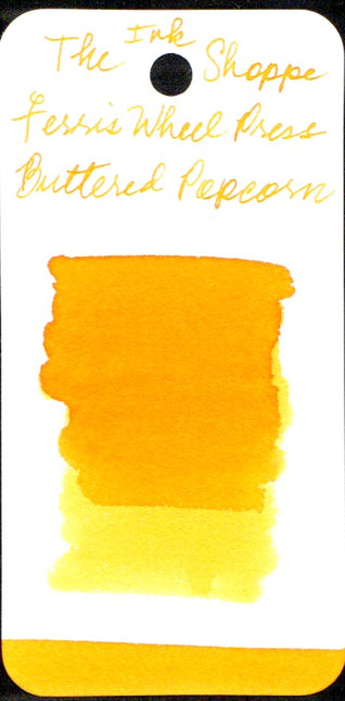 Ferris Wheel Press Fountain Pen Ink - Buttered Popcorn - The Ink Shoppe Philippines