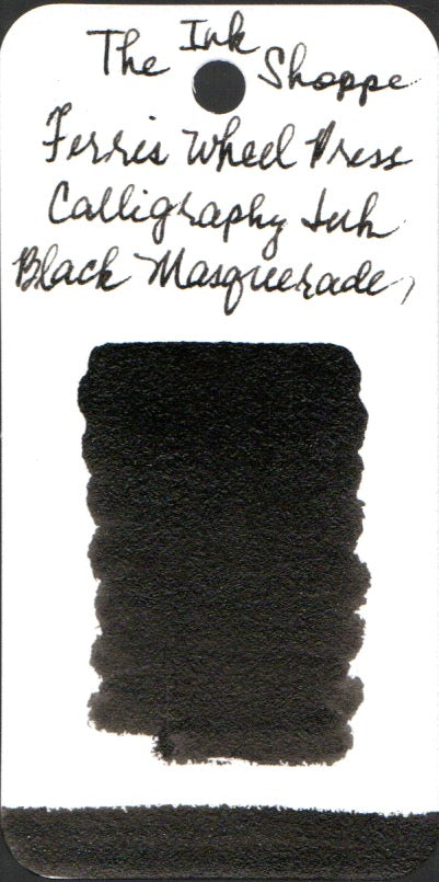 Ferris Wheel Press Calligraphy Ink - Black Masquerade - The Ink Shoppe Philippines