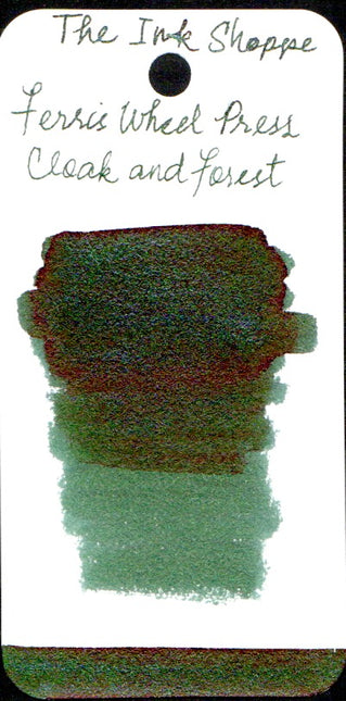 Ferris Wheel Press FerriTales Fountain Pen Ink - Cloak and Forest - The Ink Shoppe Philippines