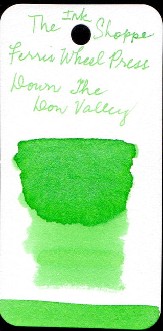 Ferris Wheel Press Fountain Pen Ink - Down the Don Valley - The Ink Shoppe Philippines
