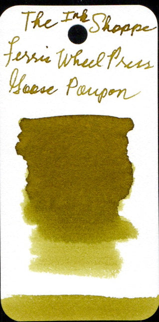 Ferris Wheel Press Fountain Pen Ink - Goose Poupon - The Ink Shoppe Philippines