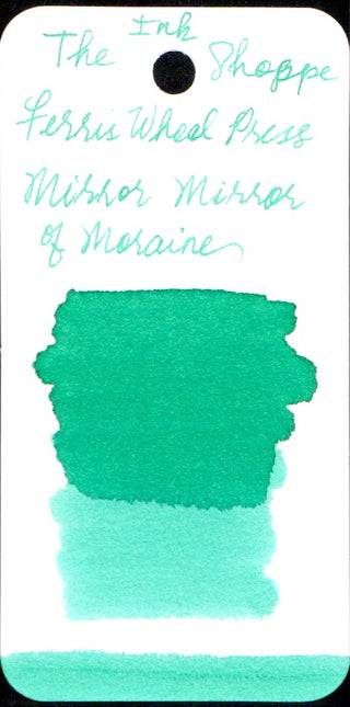 Ferris Wheel Press Fountain Pen Ink - Mirror Mirror of Moraine - The Ink Shoppe Philippines