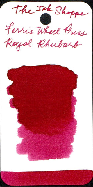 Ferris Wheel Press Fountain Pen Ink - Royal Rhubarb - The Ink Shoppe Philippines