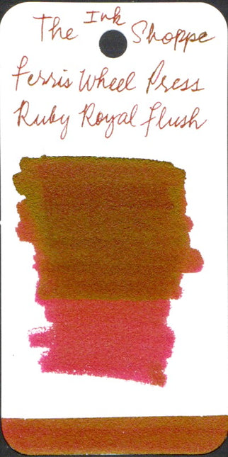 Ferris Wheel Press FerriTales Fountain Pen Ink - Ruby Royal Flush - The Ink Shoppe Philippines