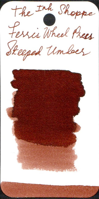 Ferris Wheel Press Fountain Pen Ink - Steeped Umber - The Ink Shoppe Philippines