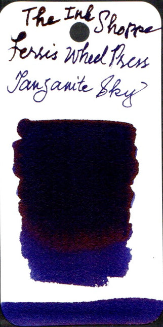 Ferris Wheel Press Fountain Pen Ink - Tanzanite Sky - The Ink Shoppe Philippines