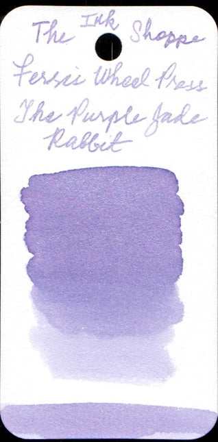 Ferris Wheel Press x Fête Chinoise Fountain Pen Ink - Purple Jade Rabbit - The Ink Shoppe Philippines