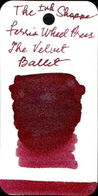 Ferris Wheel Press Fountain Pen Ink - The Velvet Ballet - The Ink Shoppe Philippines