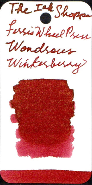 Ferris Wheel Press Fountain Pen Ink - Wondrous Winterberry - The Ink Shoppe Philippines