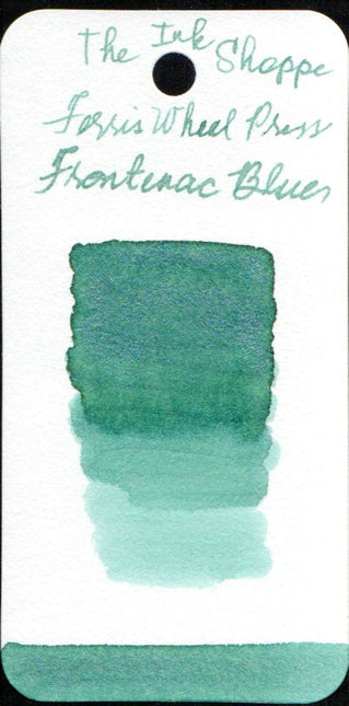 Ferris Wheel Press Fountain Pen Ink - Frontenac Blue