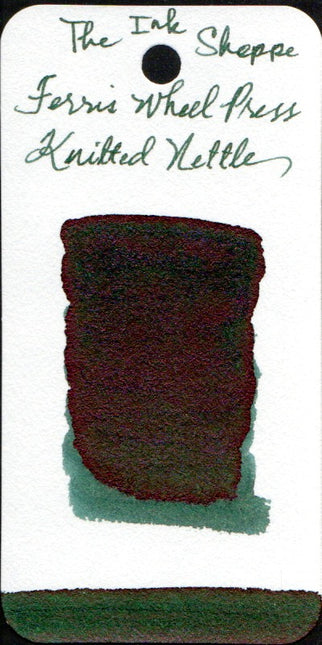 Ferris Wheel Press FerriTales Fountain Pen Ink - Knitted Nettle