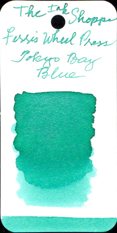 Ferris Wheel Press x Ginza Tsutaya Book Fountain Pen Ink - Tokyo Bay Blue
