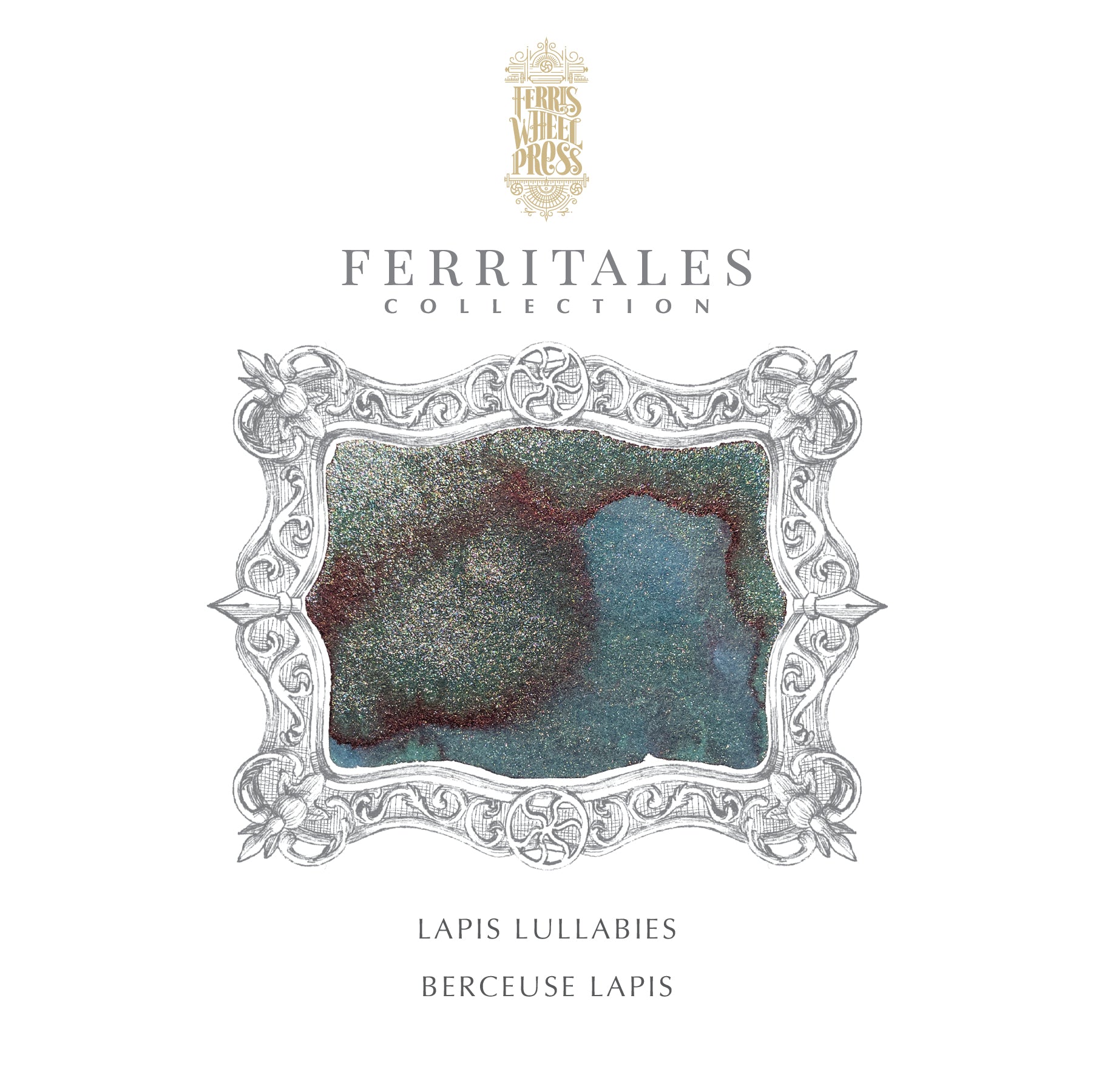 Ferris Wheel Press FerriTales Fountain Pen Ink - Lapis Lullabies - The Ink Shoppe Philippines