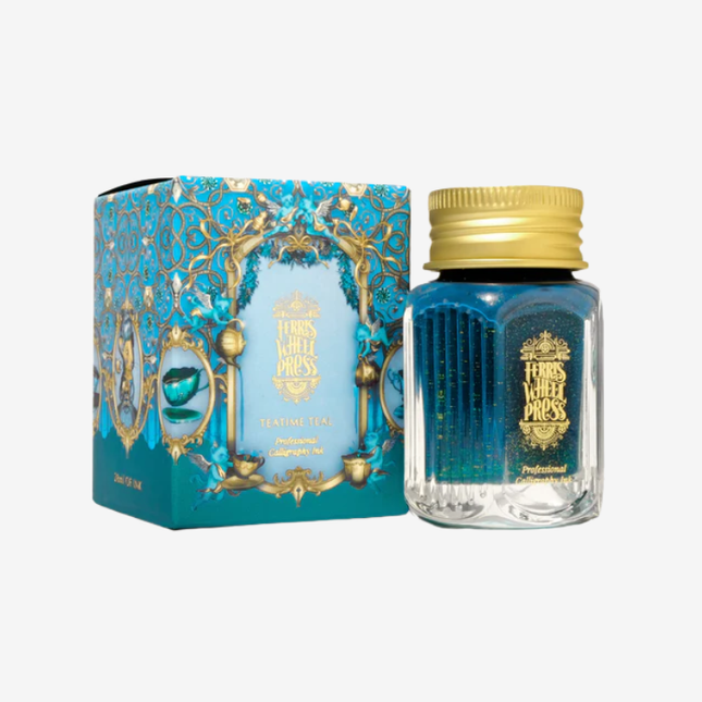 Ferris Wheel Press Calligraphy Ink - Teatime Teal