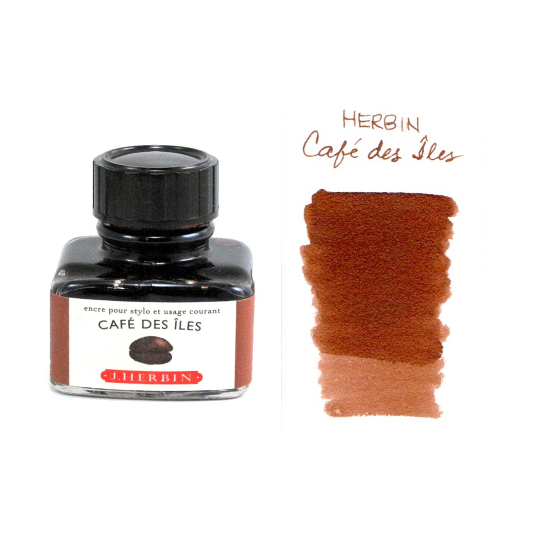 J. Herbin Fountain Pen Ink - Cafe des Iles - The Ink Shoppe Philippines