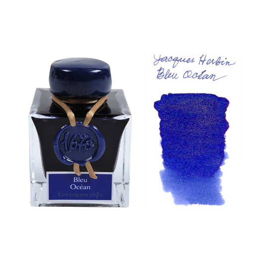 J. Herbin 1670 Collection Fountain Pen Ink - Bleu Ocean - The Ink Shoppe Philippines