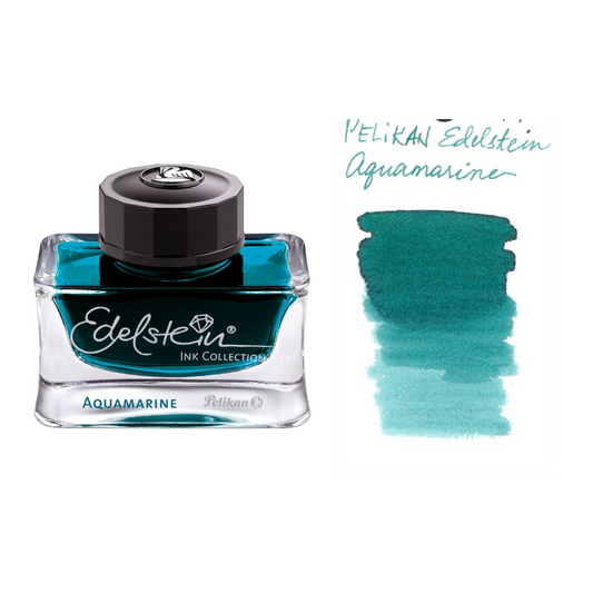 Pelikan Edelstein Fountain Pen Ink - Aquamarine (2016 Ink of the Year) - The Ink Shoppe Philippines